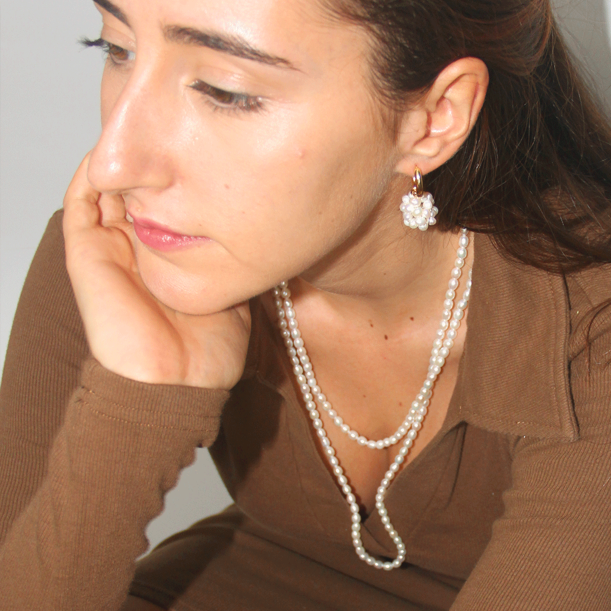 Madame French Pearl Necklace