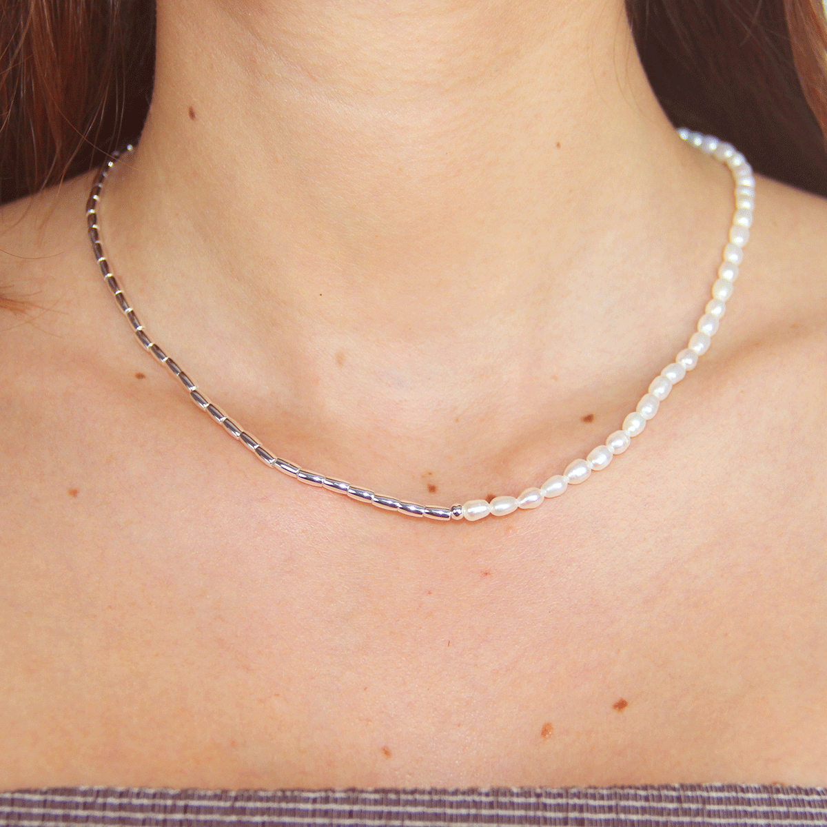 Brooklyn Pearl Necklace