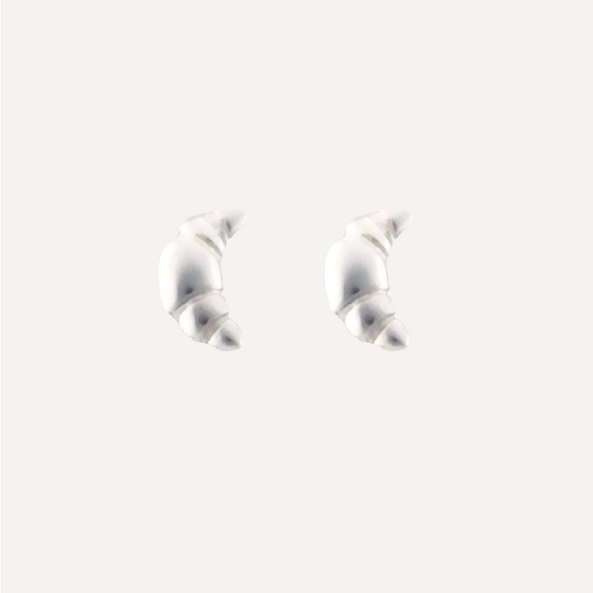 Mini Crossant Studs