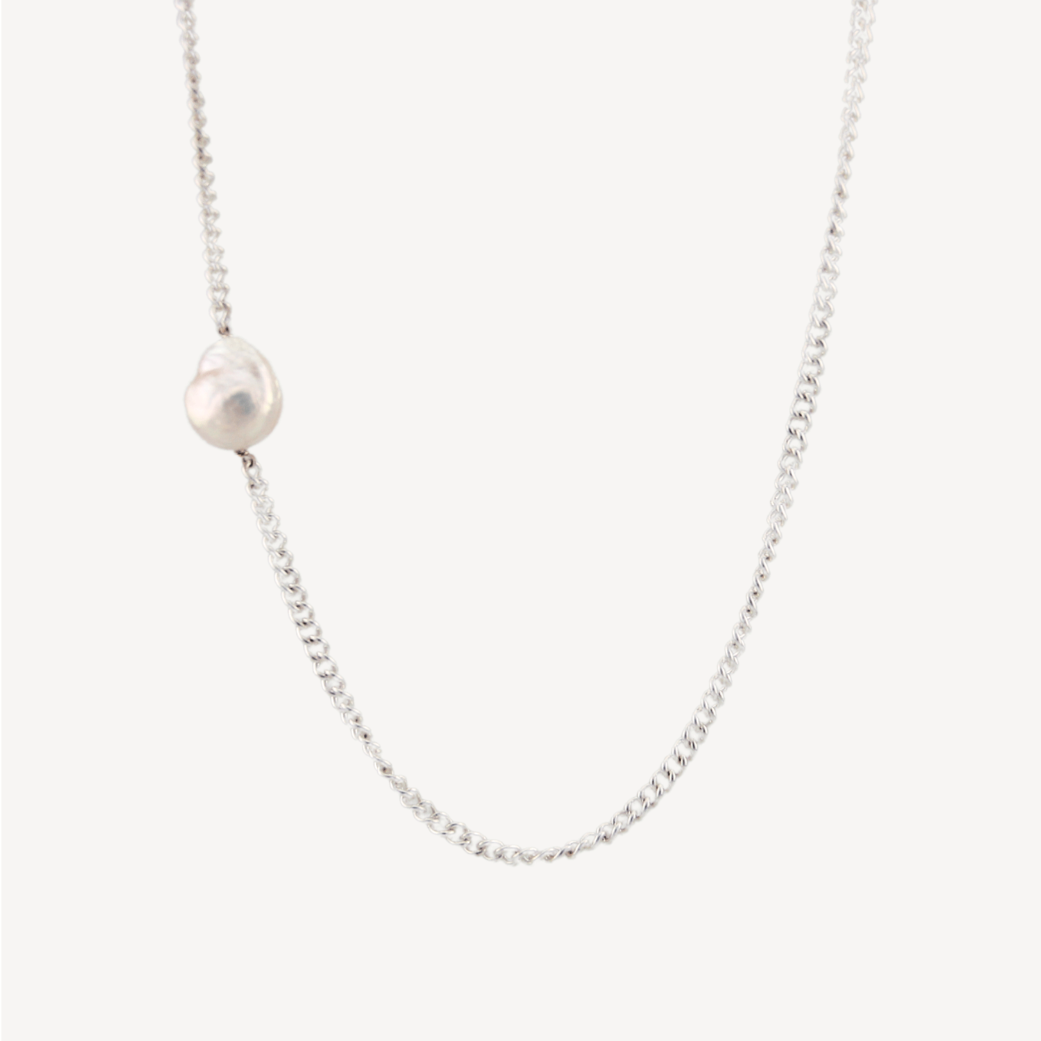The Capsule Baroque Pearl Necklace