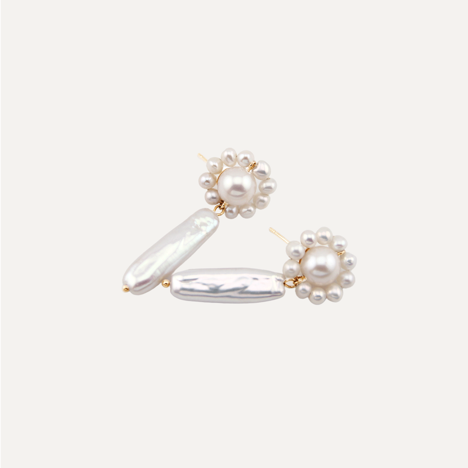 Bouquet Pearl Earrings