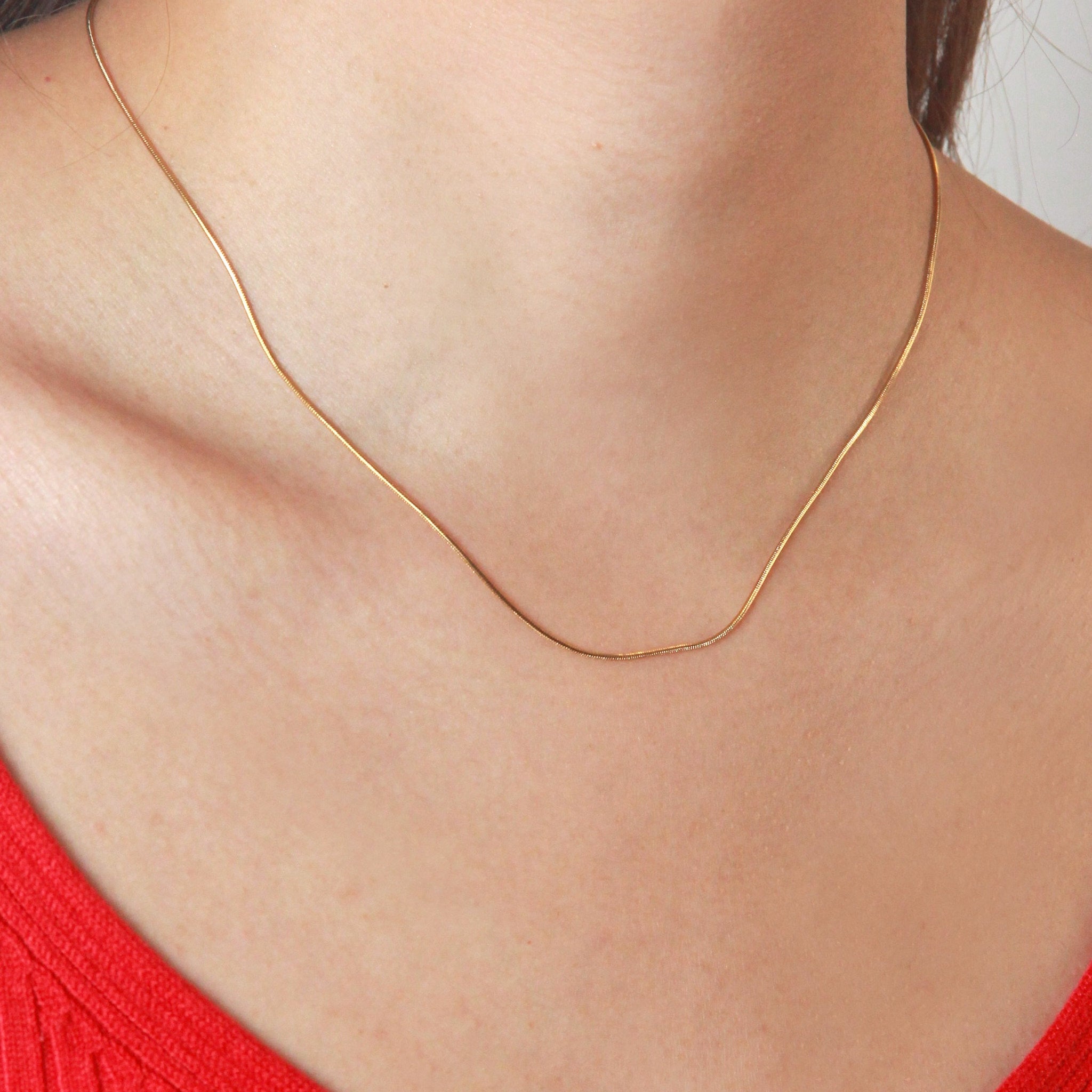 Emily in Paris Gold Waterproof Necklace