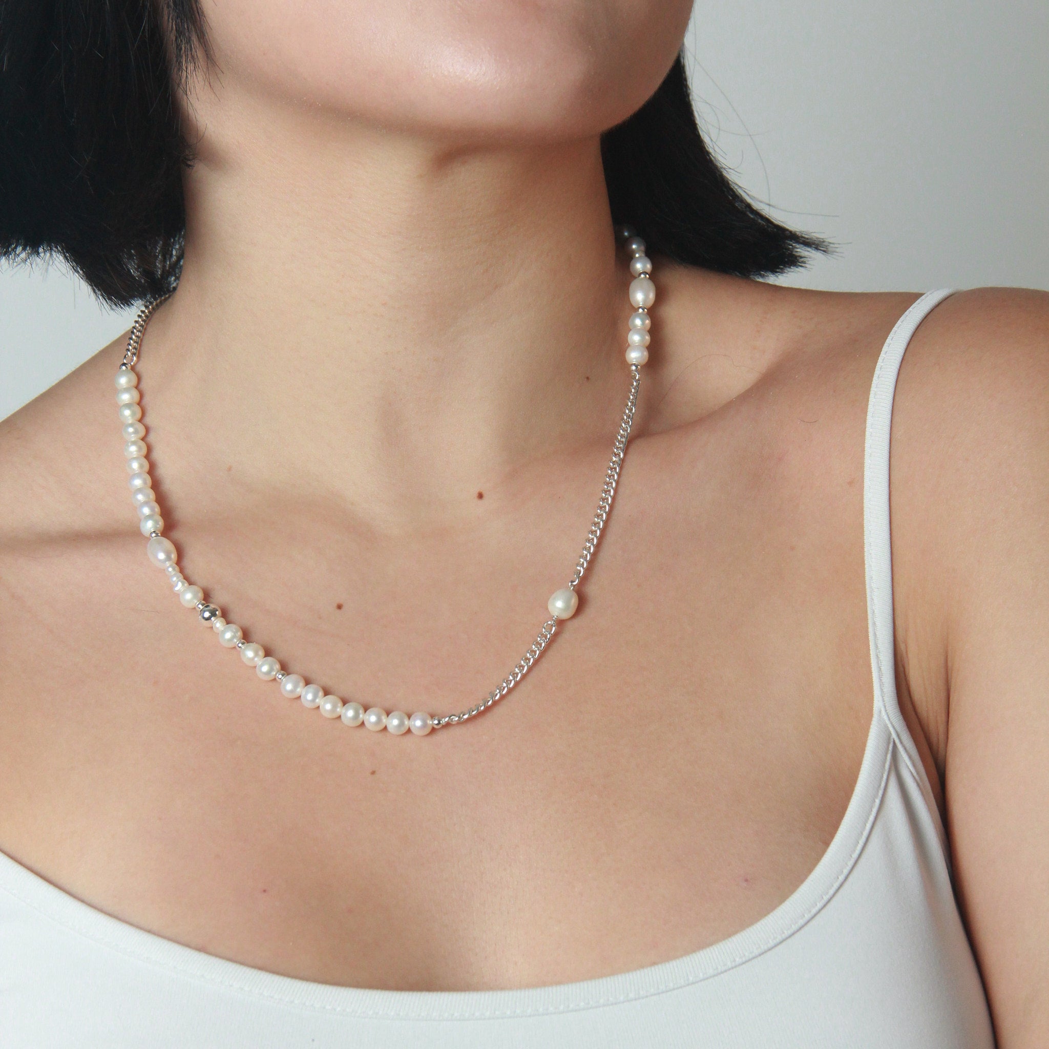 Jackie Freshwater Pearl Necklace