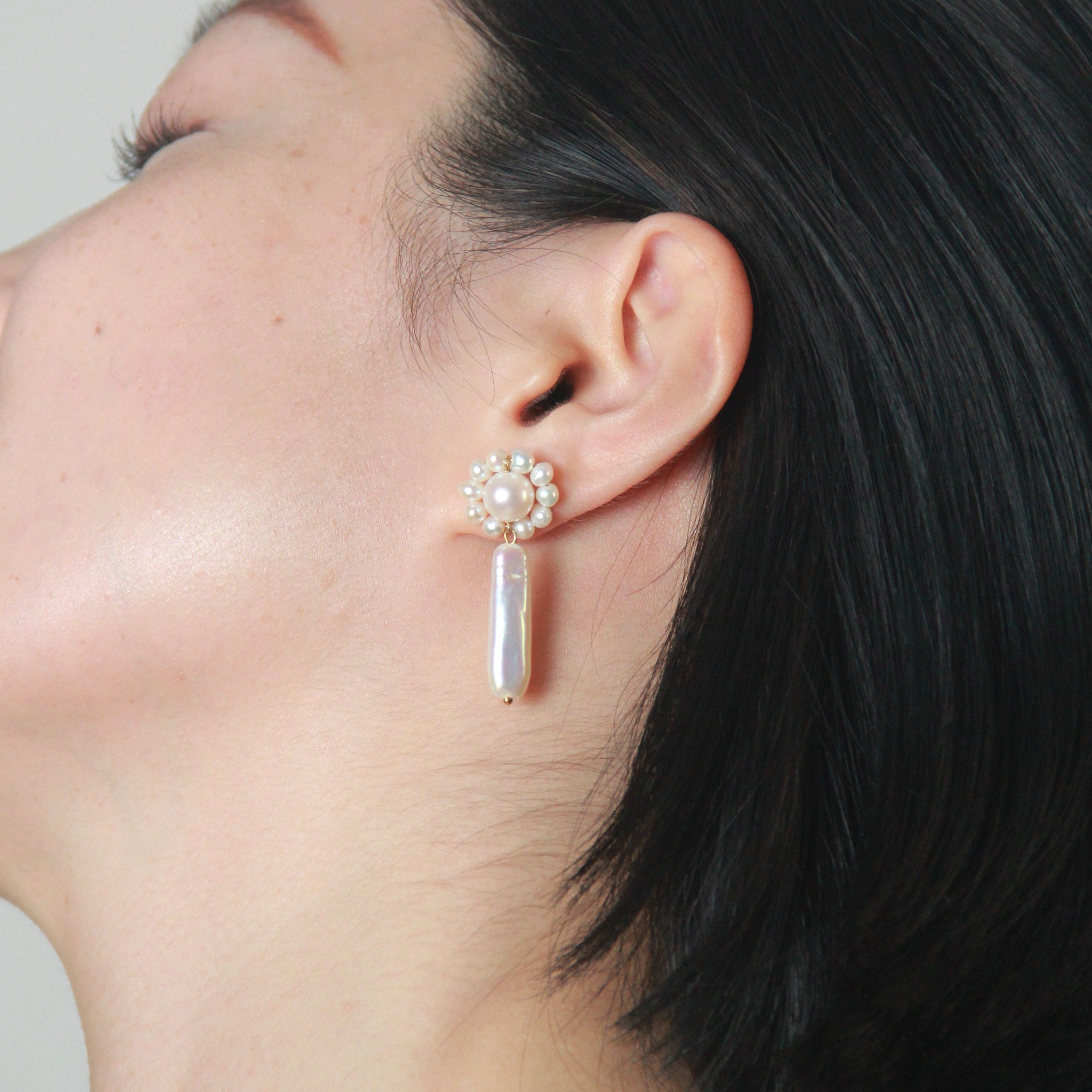 Bouquet Pearl Earrings