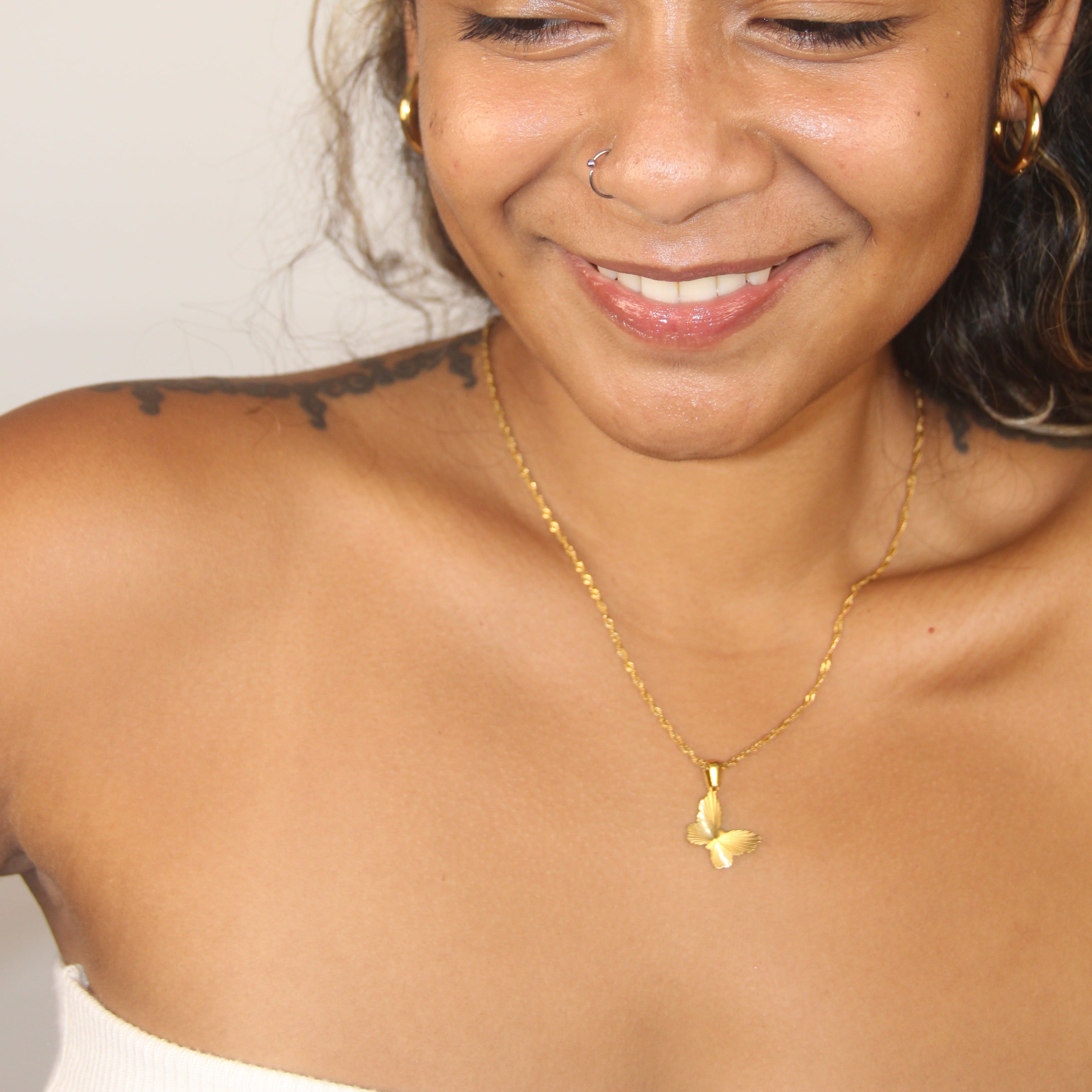 Britney Gold Waterproof Necklace