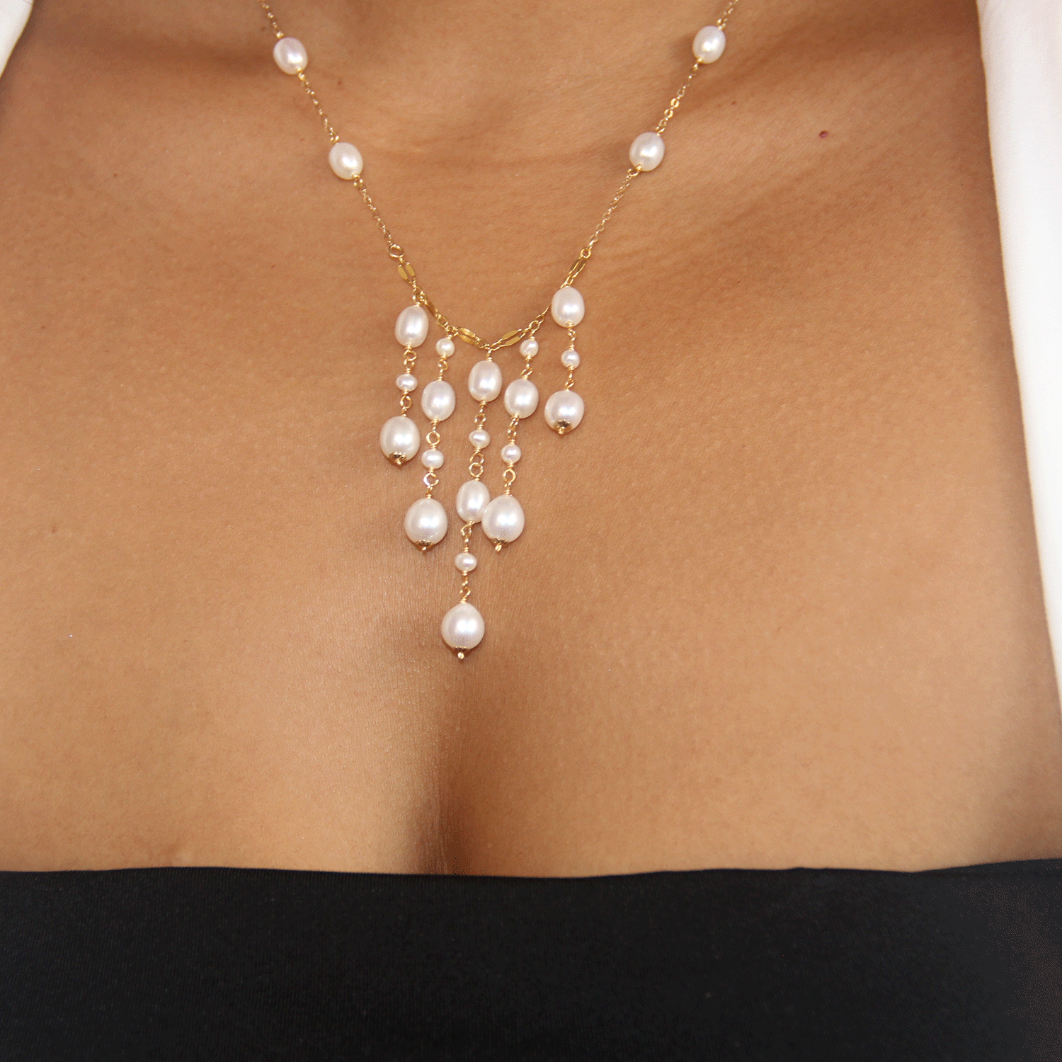 Monte Carlo Grand Pearl Necklace