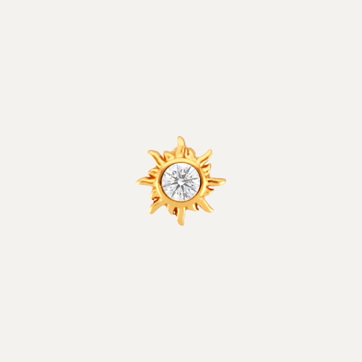 Sun Sapphire Waterproof Stud