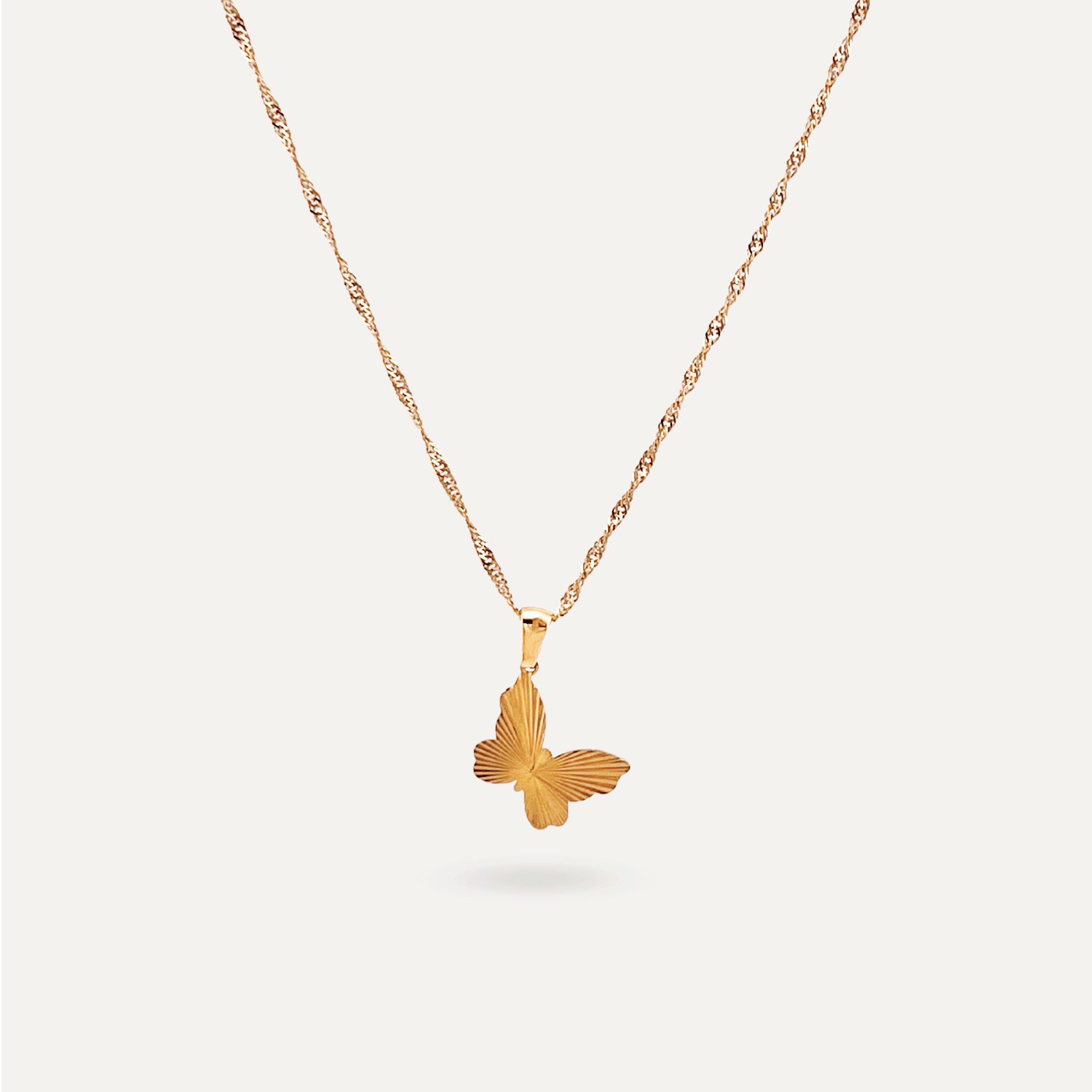Britney Gold Waterproof Necklace