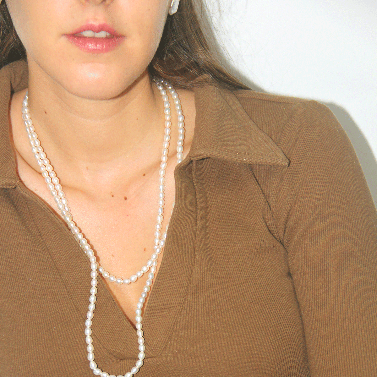 Madame French Pearl Necklace