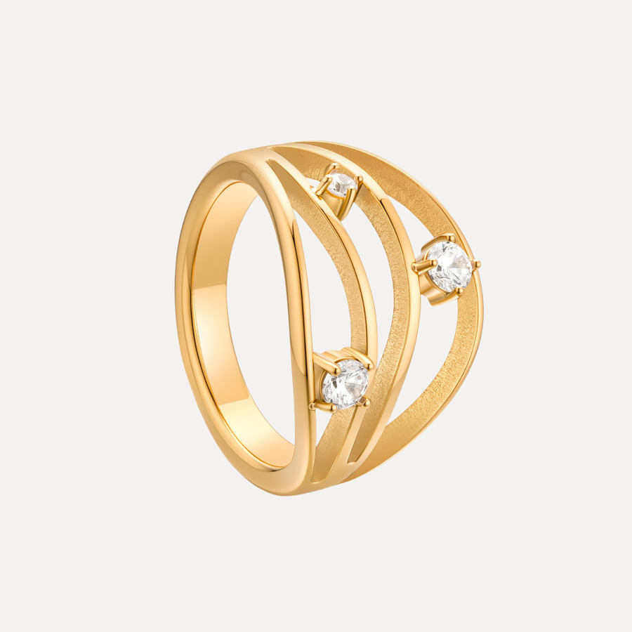 Leila Sapphire Waterproof Ring