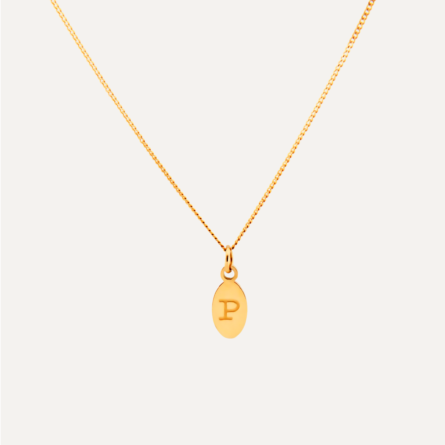 True to be yourself- Initial Waterproof Necklace