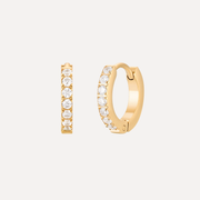 Vanity Mini Gold Waterproof Earrings