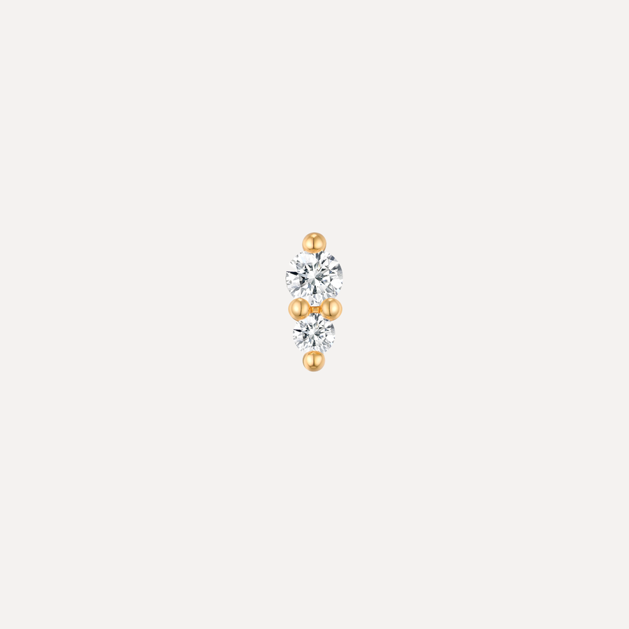 Twinkle Sapphire Waterproof Stud