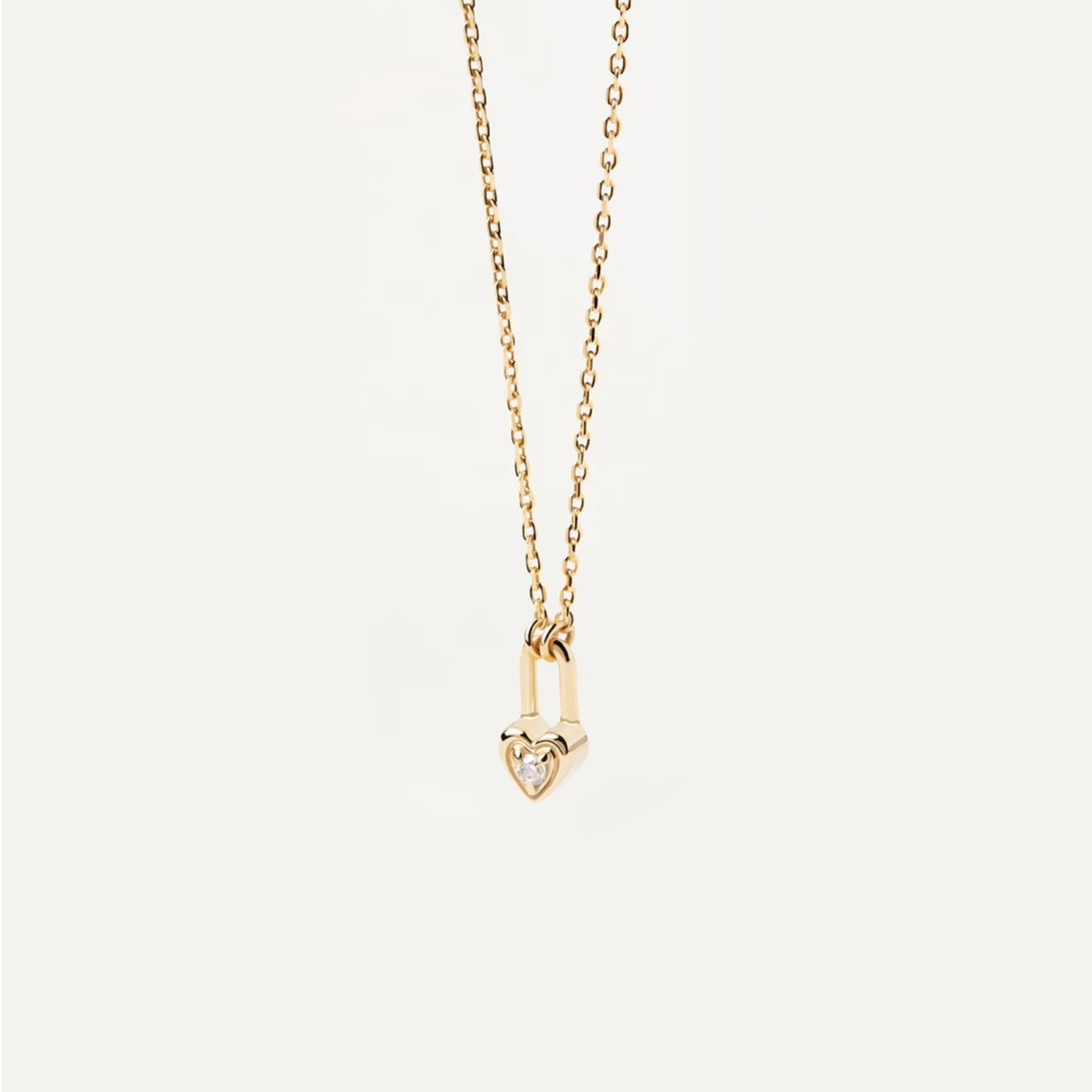 Heart Lock S925 Sliver Necklace