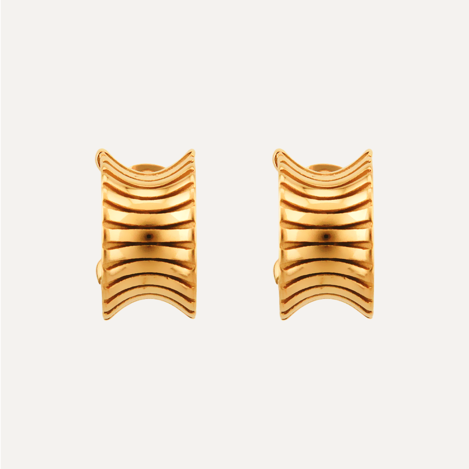 Egypt Queen Gold Waterproof Earrings