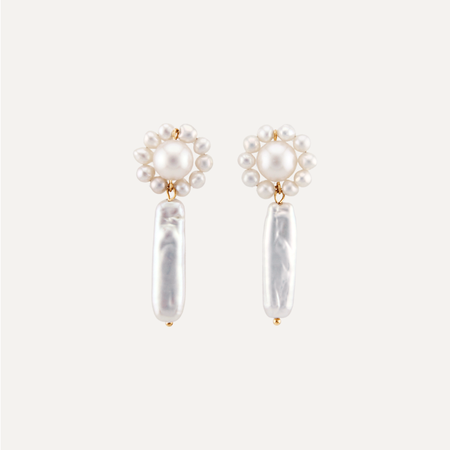 Bouquet Pearl Earrings