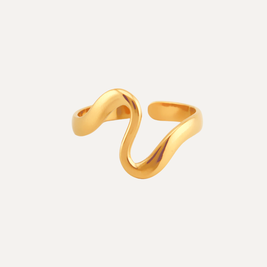 Ava Gold Waterproof Ring