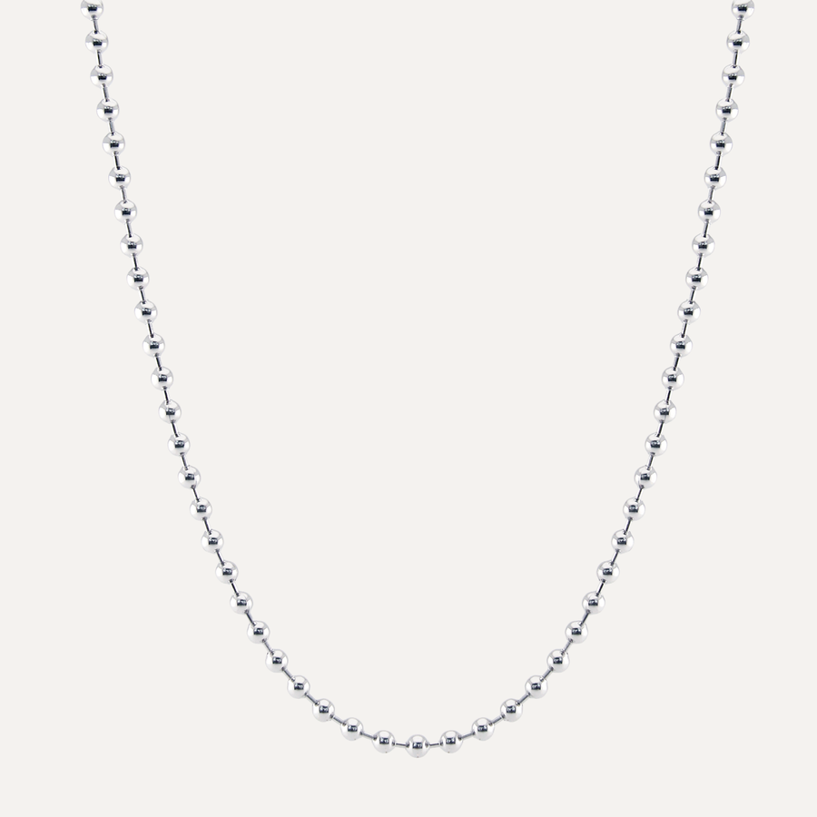Beaded Bob Chain Necklace
