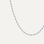 Beaded Bob Chain Necklace