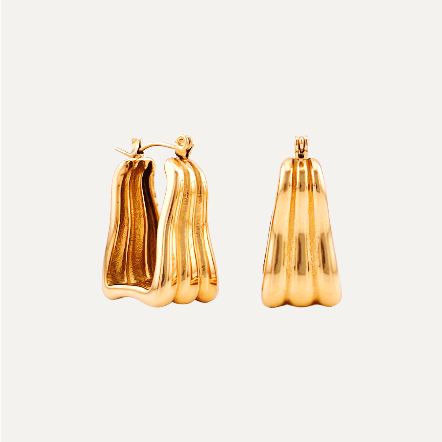 Mathilda Gold Waterproof Earrings