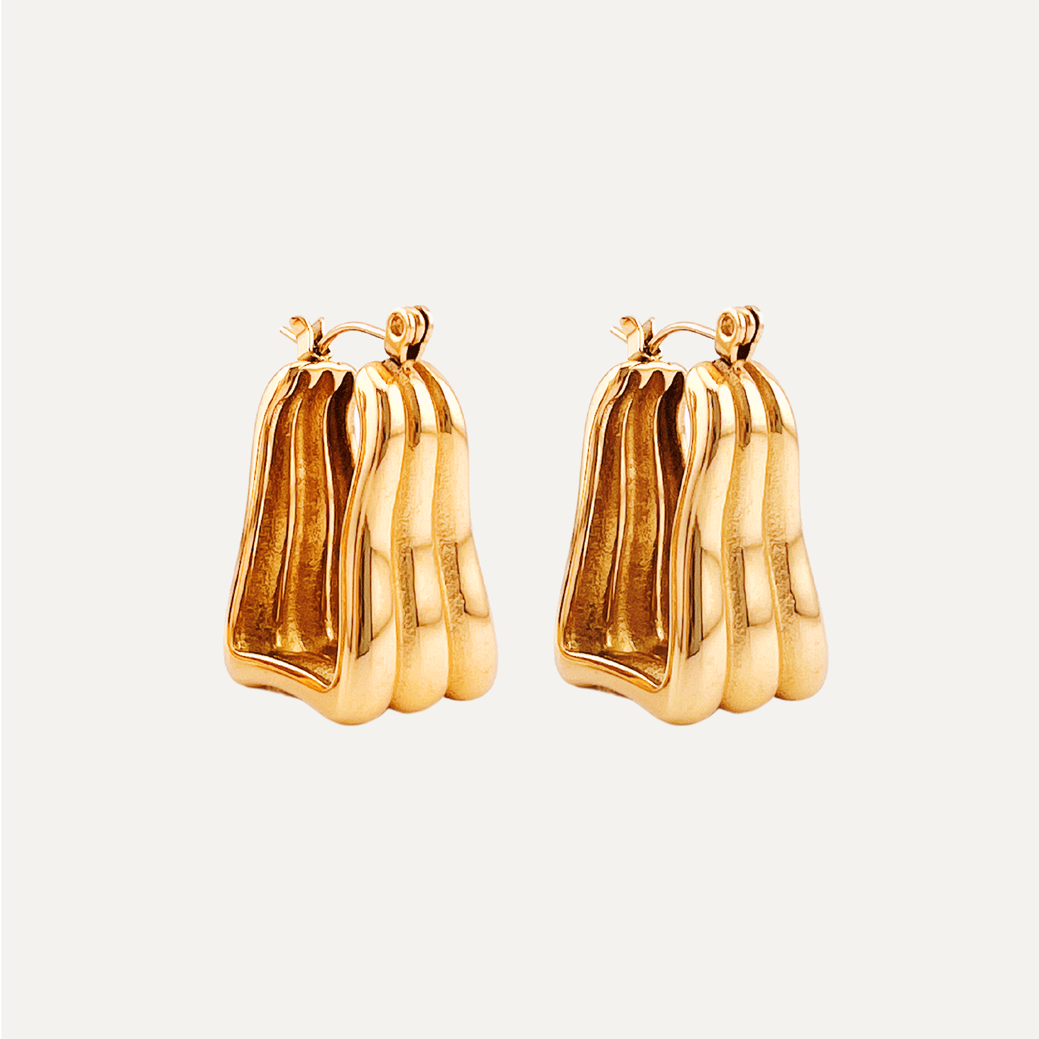 Mathilda Gold Waterproof Earrings