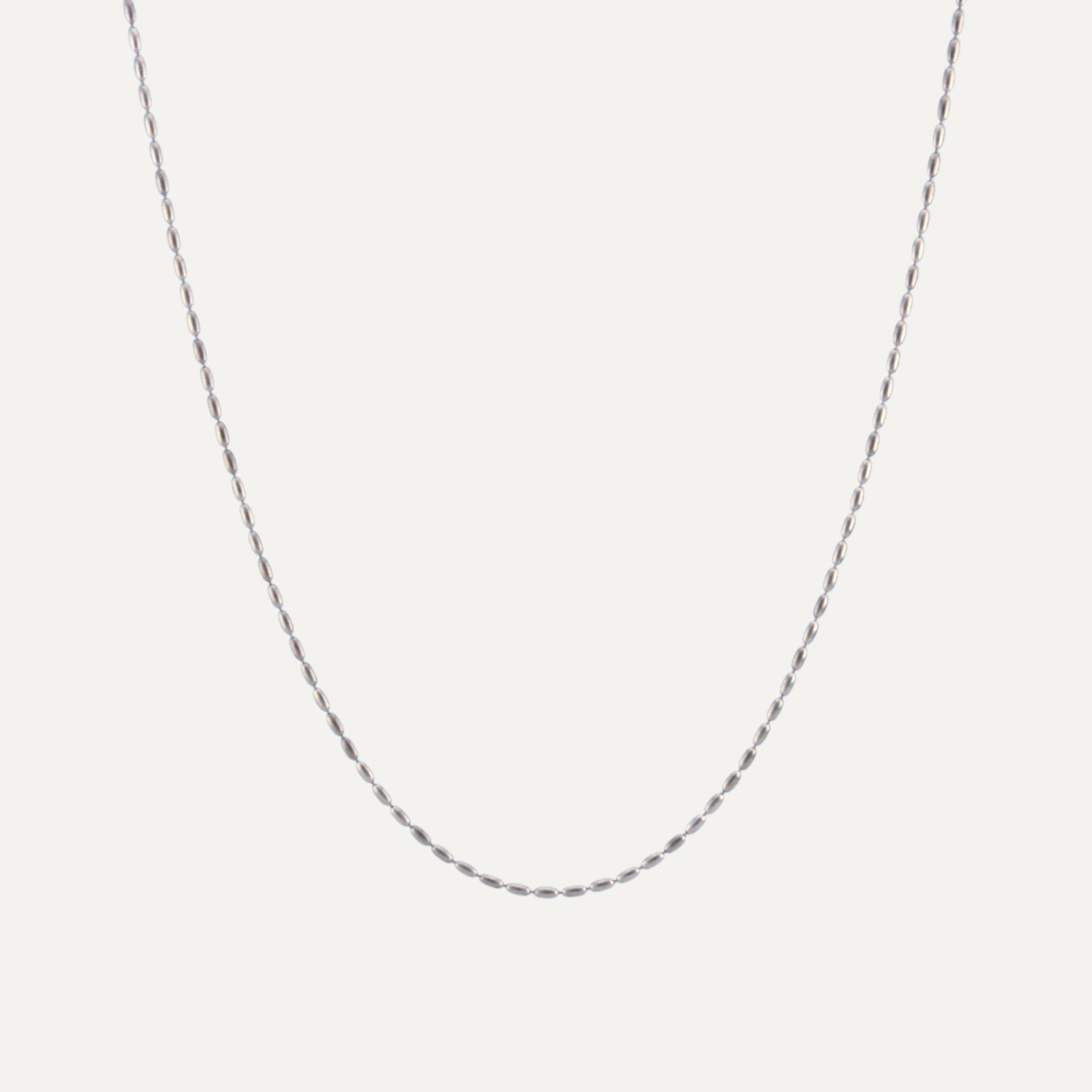 Gala Silver Waterproof Necklace