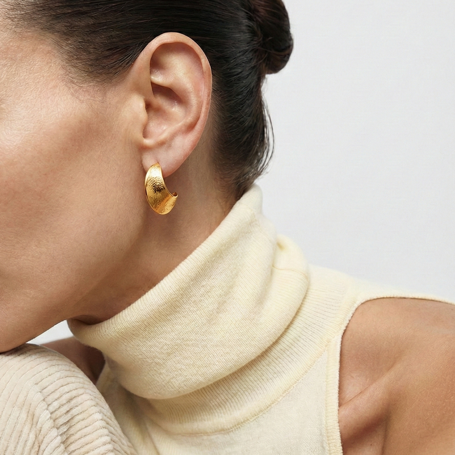 Gomez Gold Waterproof Earrings