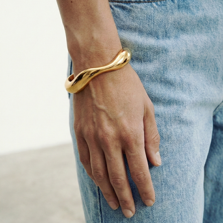 Oslo Giant Gold Waterproof Cuff