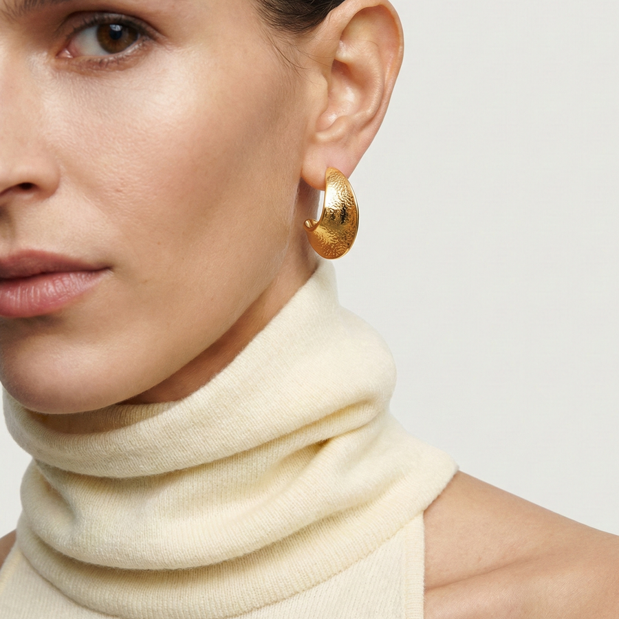 Gomez Gold Waterproof Earrings