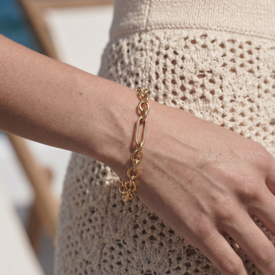 Ola Gold Bracelet