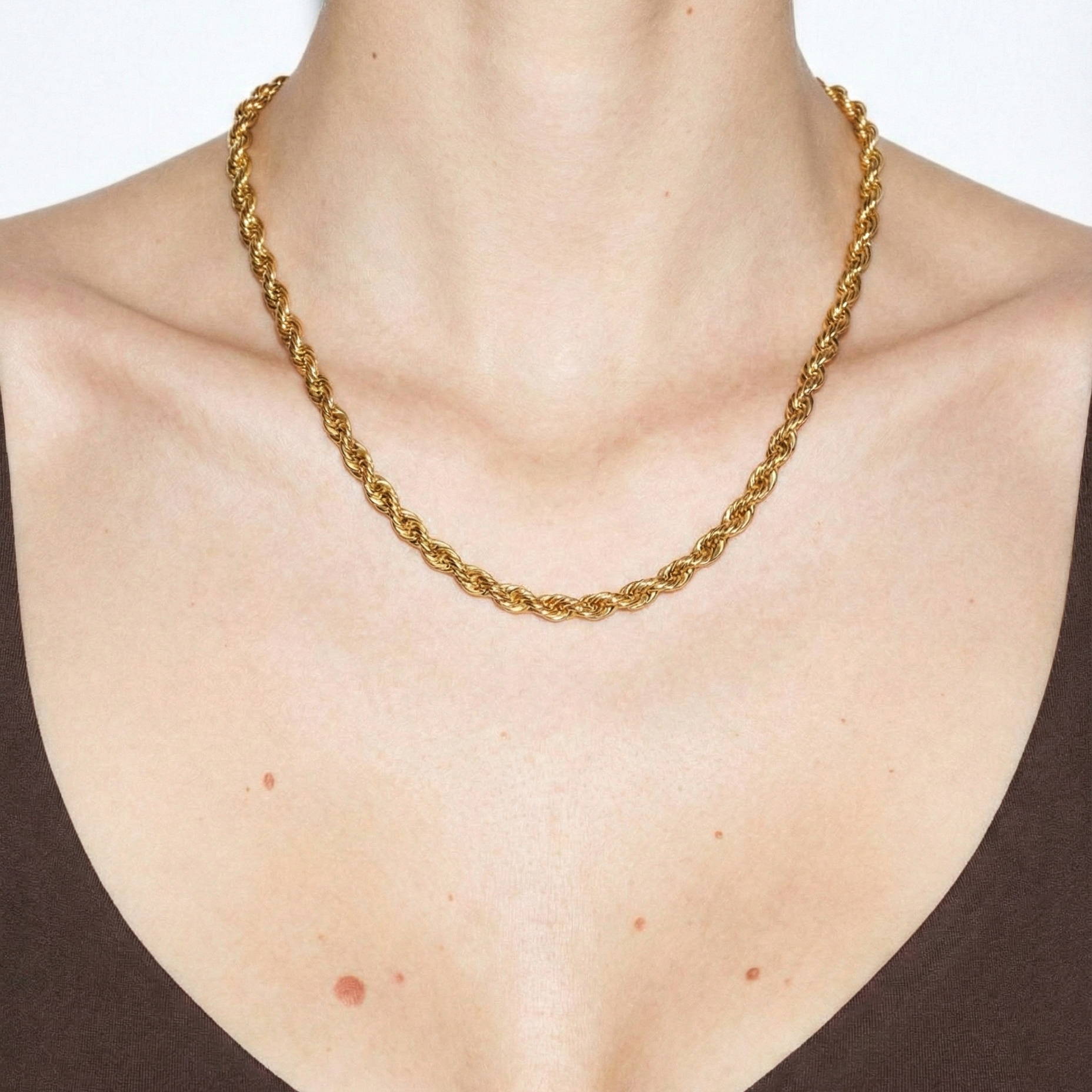 Baggy Gold Waterproof Necklace
