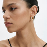 Vanity Huggies Gold Waterproof Earrings