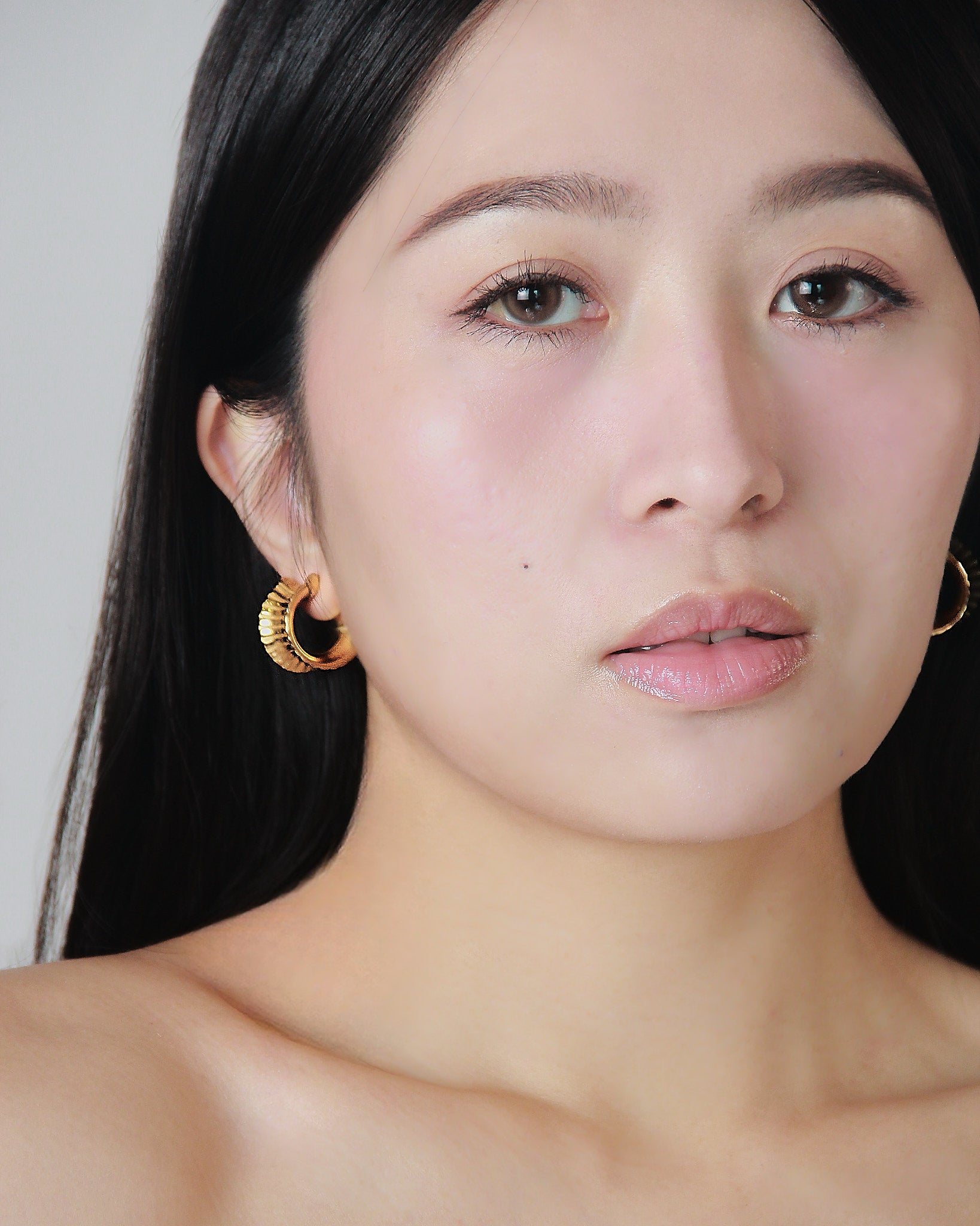 Egypt Queen 埃及妖后金色防水耳環