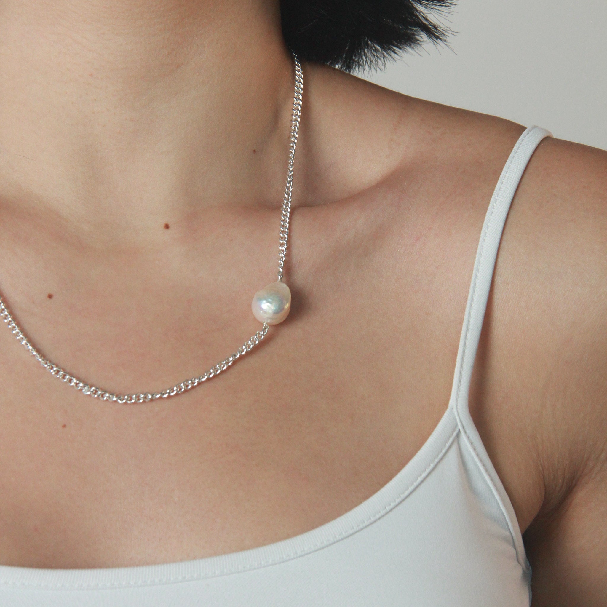 The Capsule Baroque Pearl Necklace
