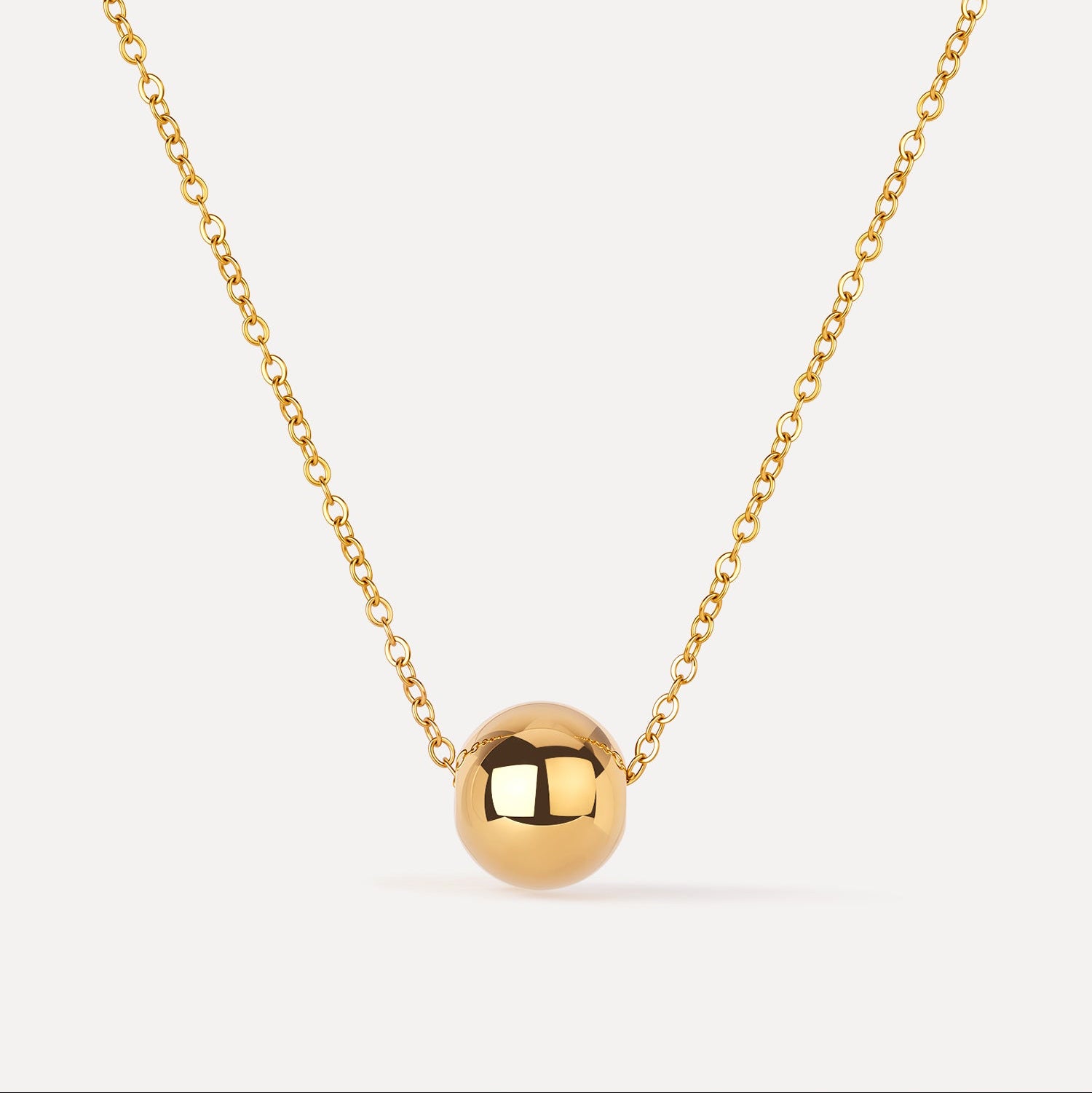 Lucky Roll Gold Waterproof Necklace