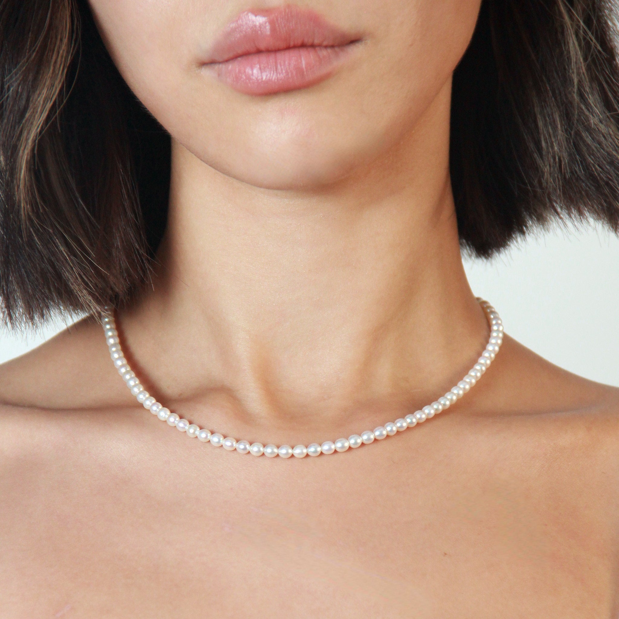Cest La Vie Handmade 5A Pearl Necklace