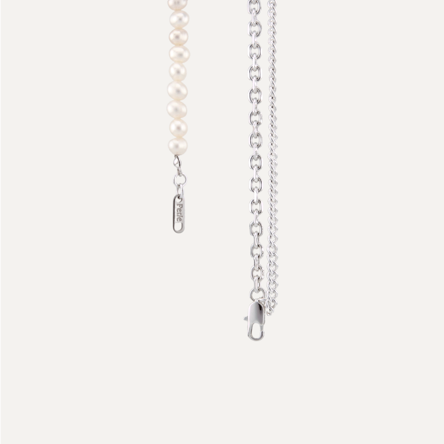 Twins Pink Pearl Necklace