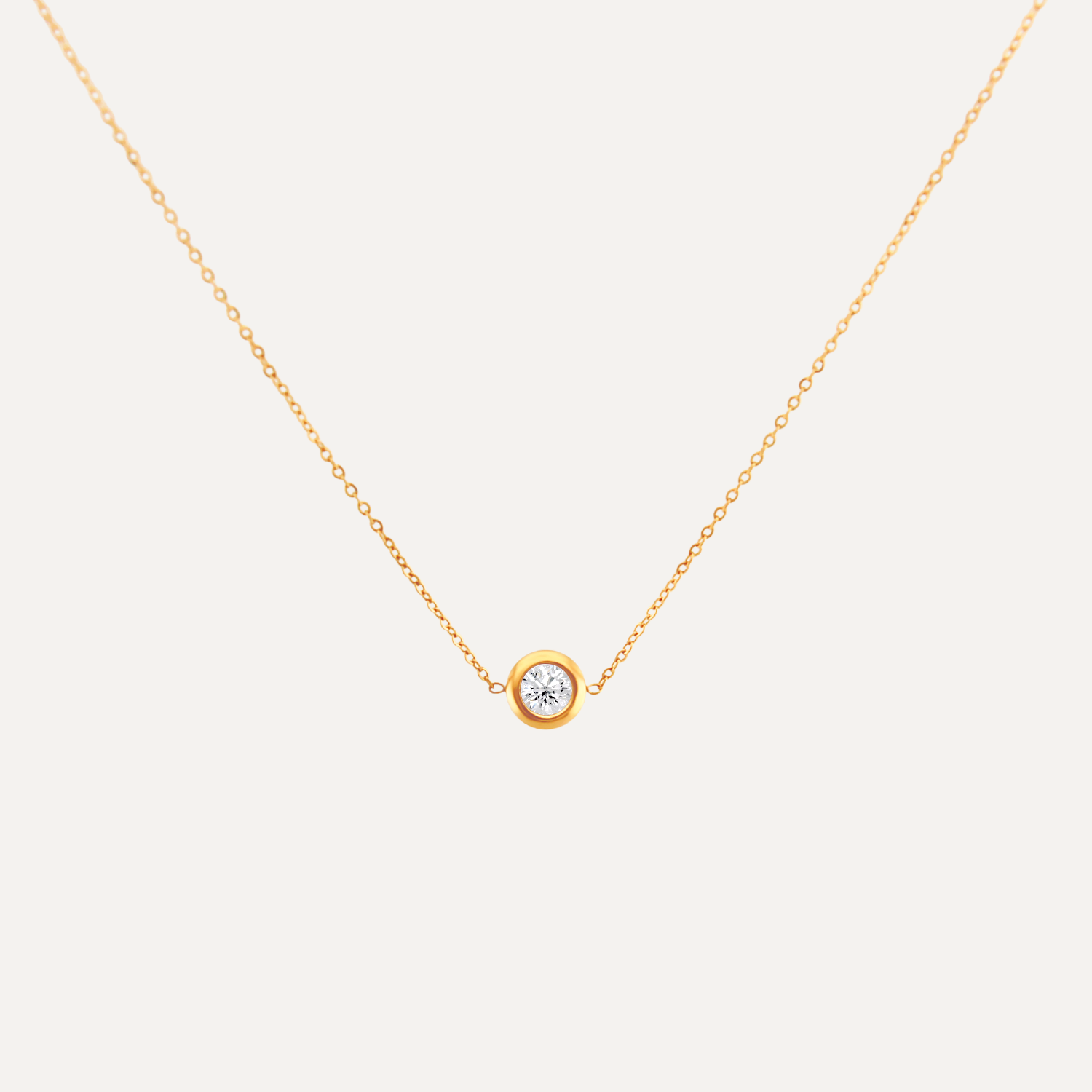 Ivy Bezel Sapphire Necklace