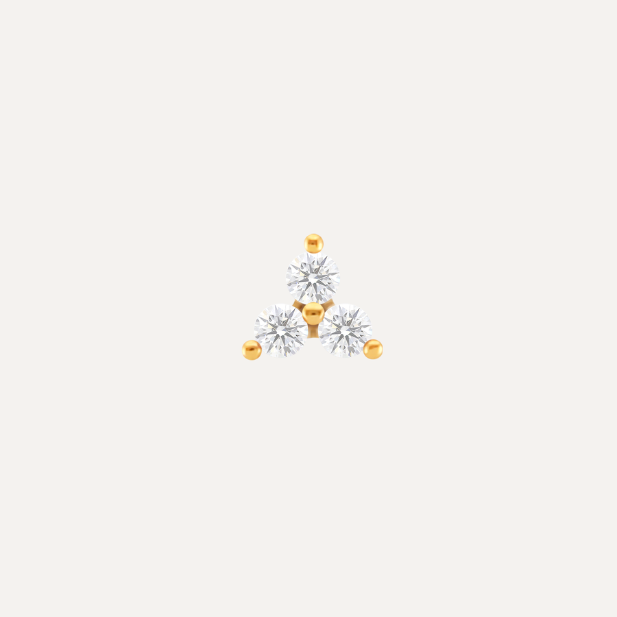 Luck Sapphire Waterproof Stud