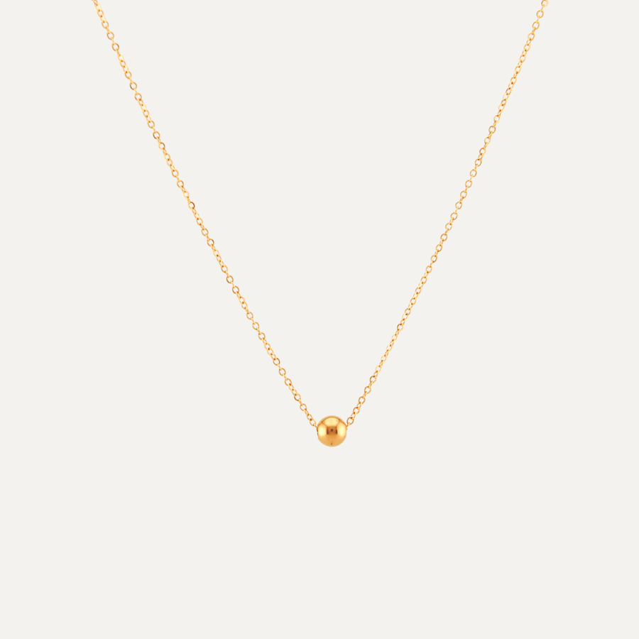 Lucky Roll Gold Waterproof Necklace