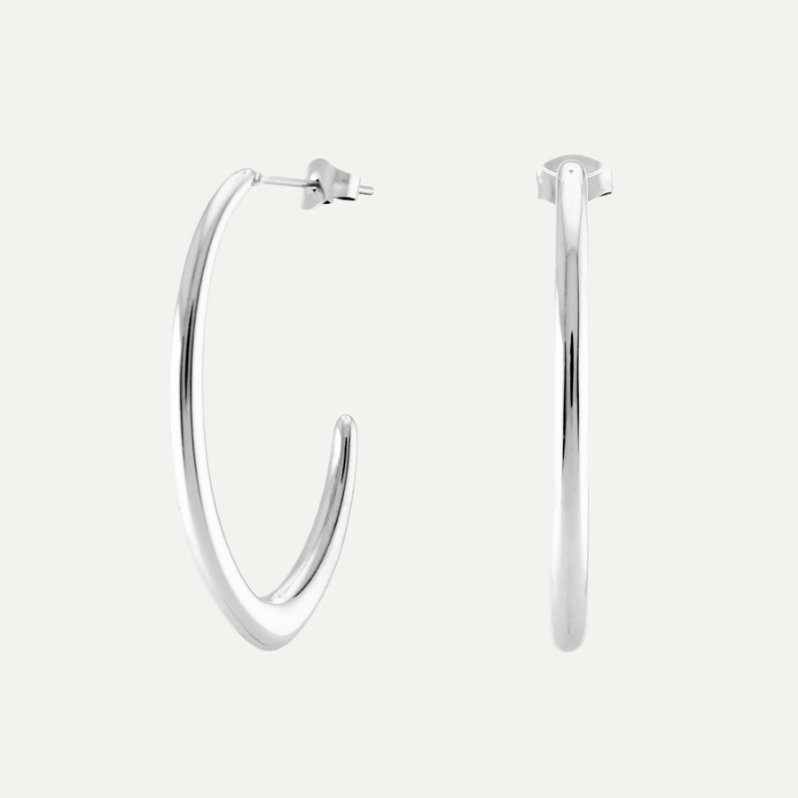 Mega Light Silver Waterproof Hoops