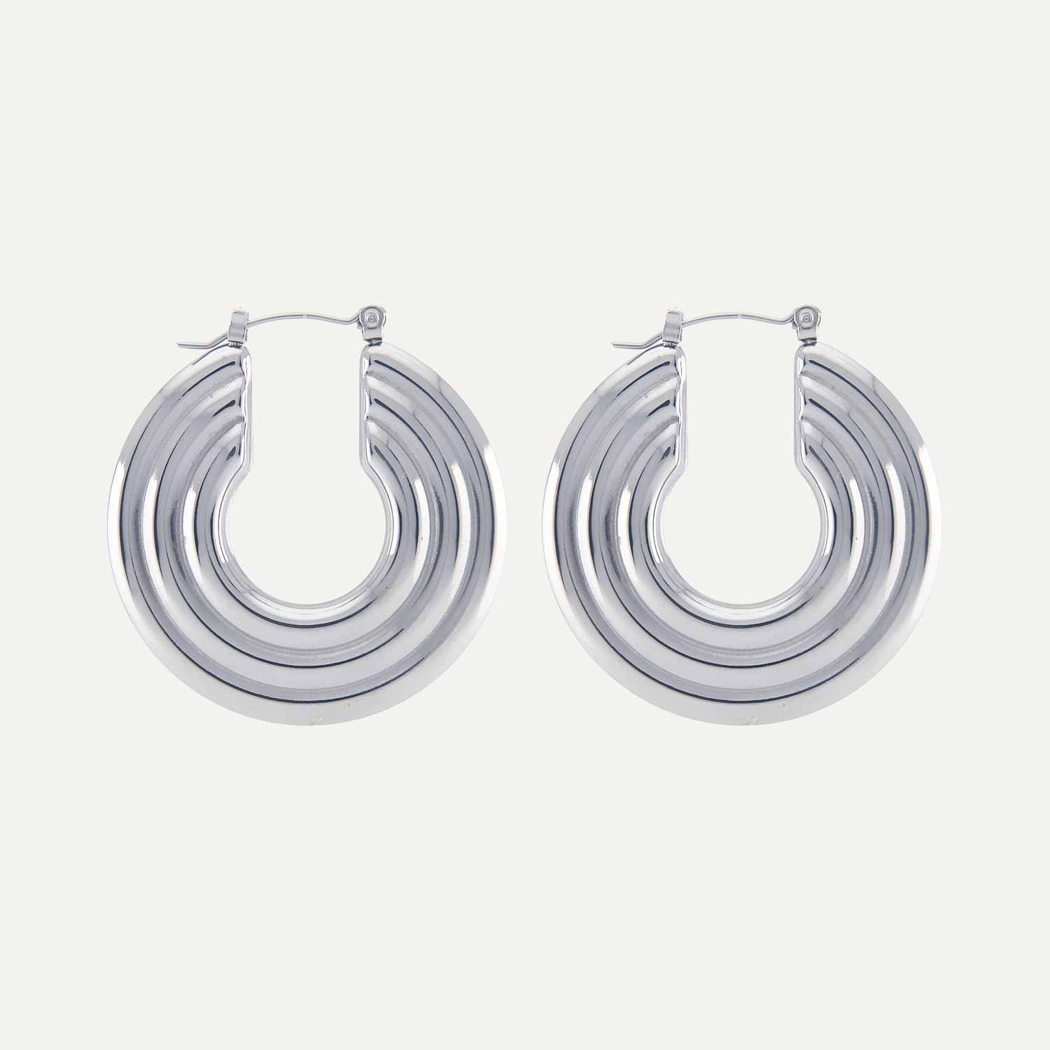 Mummy Silver Waterproof Hoops