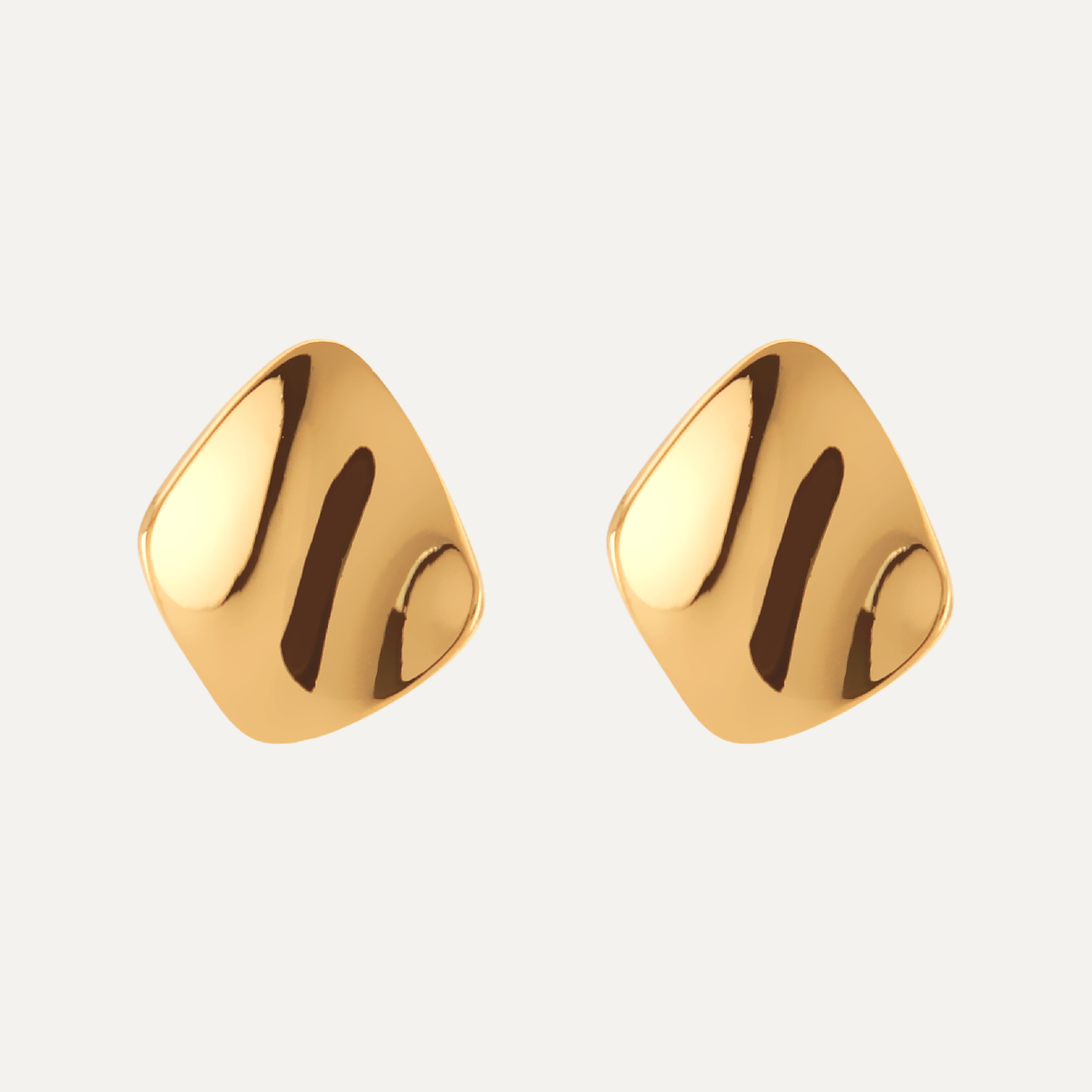 Murmur Gold Waterproof Earrings