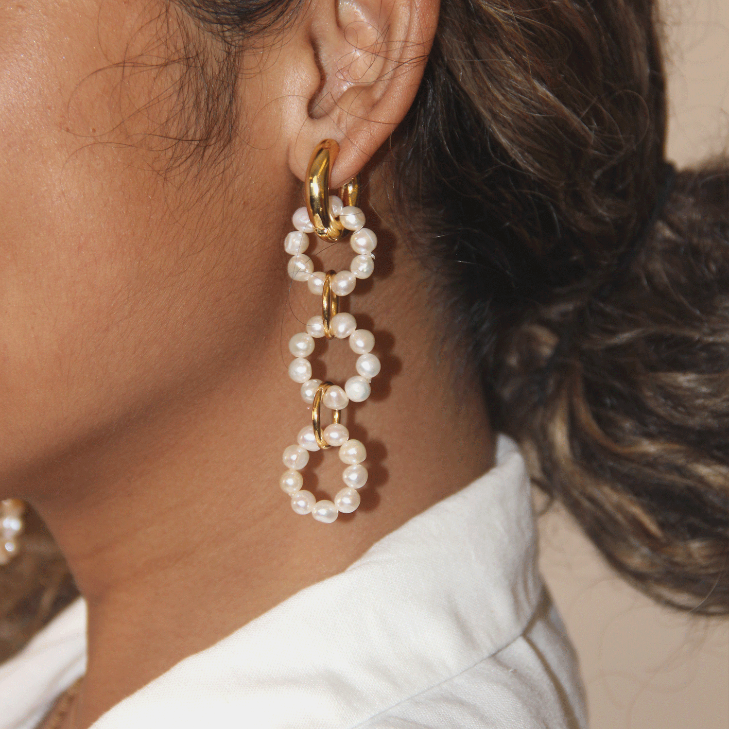 Nice Pearl Earrings