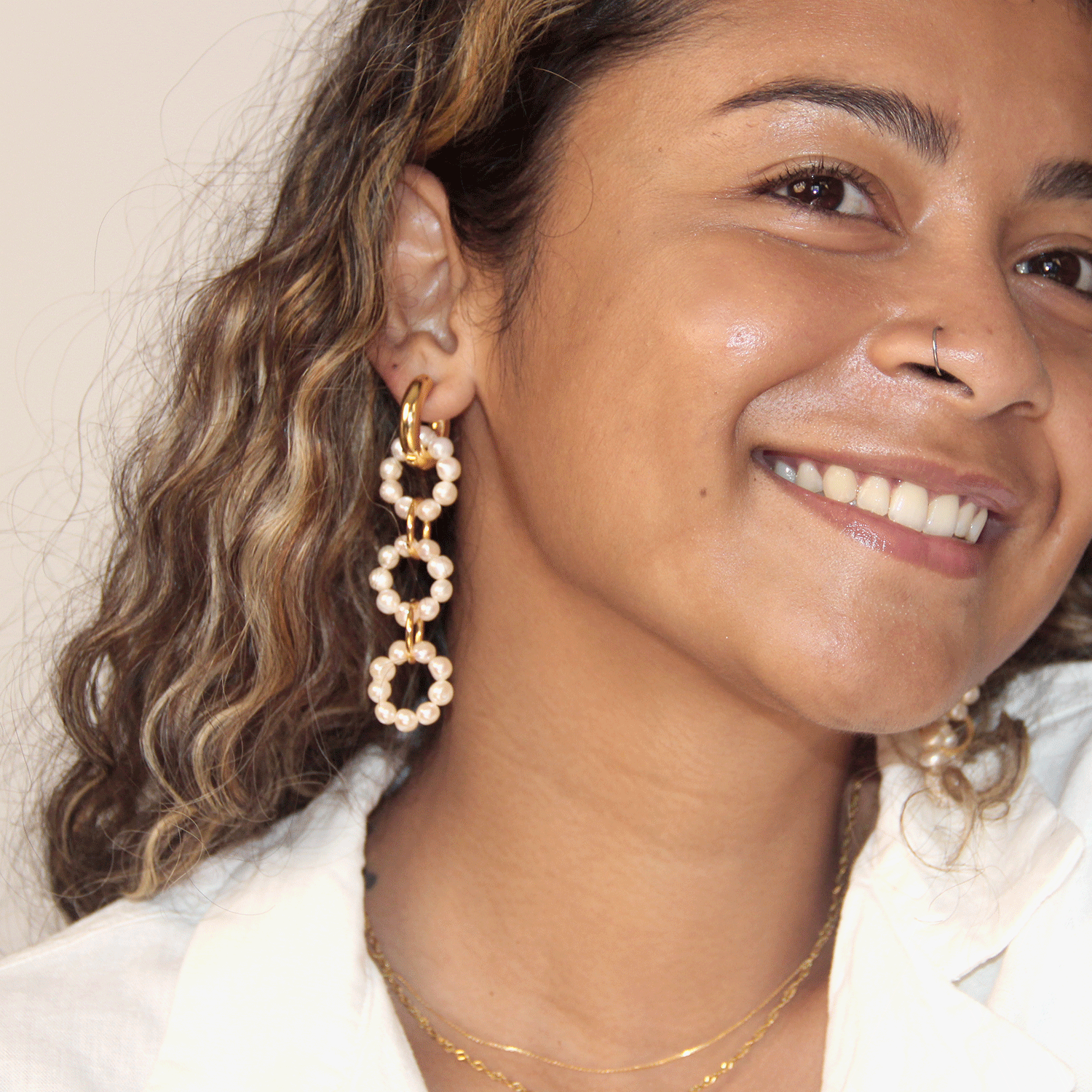 Nice Pearl Earrings