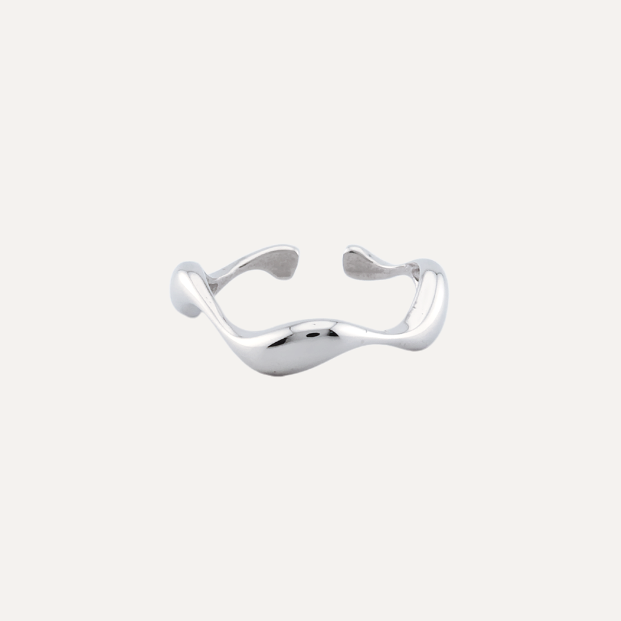 Oslo Waterproof Open Ring in Silver