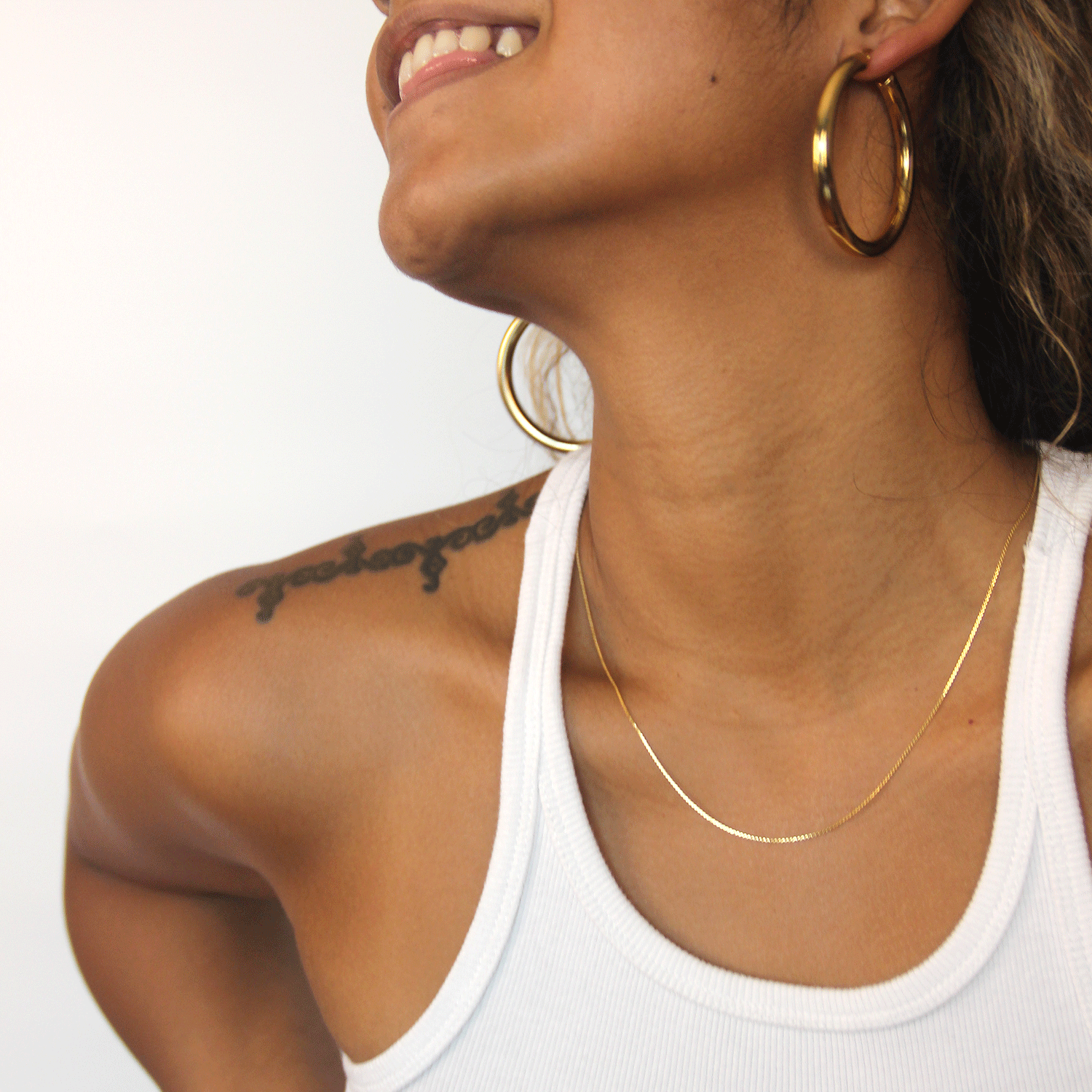 Petit Gold Waterproof Necklace