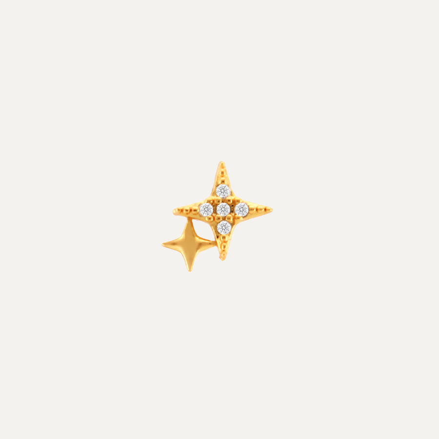 Shine Sapphire Waterproof Stud