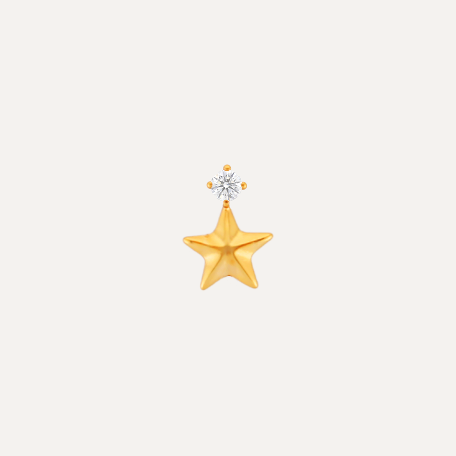 Star Sapphire Waterproof Stud