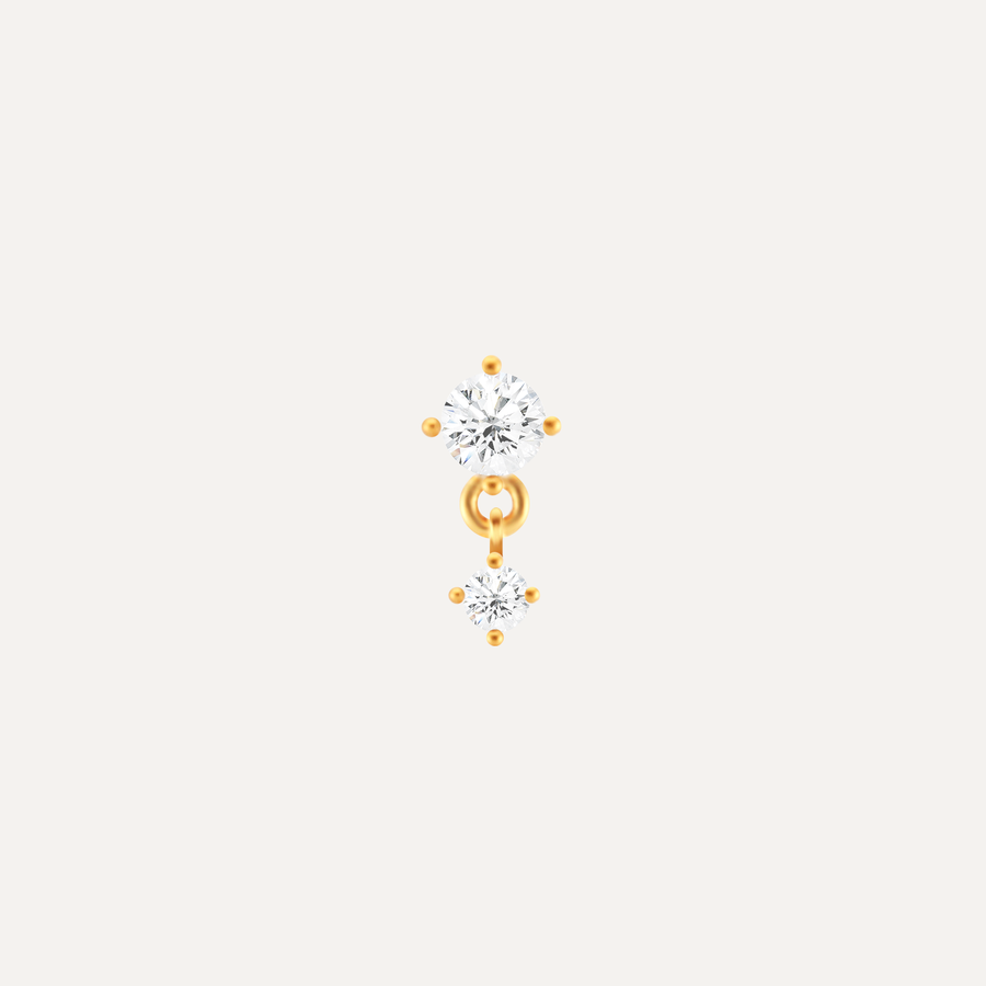 Star Gazing Sapphire Waterproof Stud